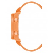 Mens Digital Chronograph Resin Strap Orange Watch