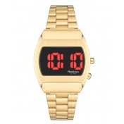 Vintage Mens Digital Bracelet Gold Watch