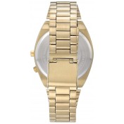 Vintage Mens Digital Bracelet Gold Watch