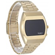 Vintage Mens Digital Bracelet Gold Watch