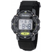 Unisex Digital Chronograph Nylon Strap Watch