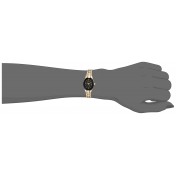 Women's black bracelet watch