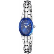 Women's Bracelet Silver Blue Watch