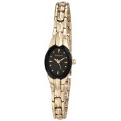 Women's black bracelet watch