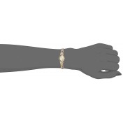 Women's gold bracelet watch