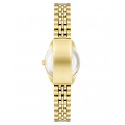 Ladies genuine black and gold watch