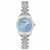 Ladies light blue watch